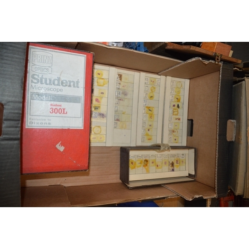 196 - microscope & slides