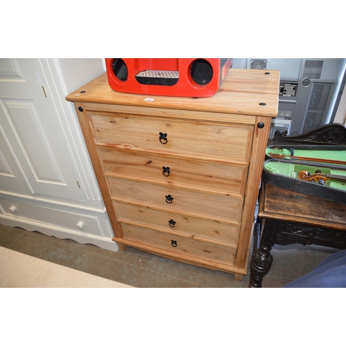 166 - chest of drawers