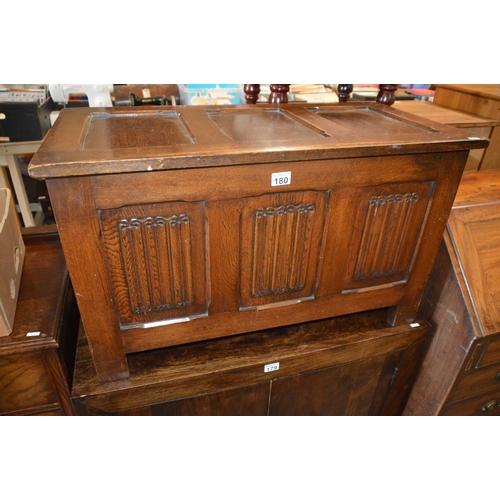 180 - oak blanket chest