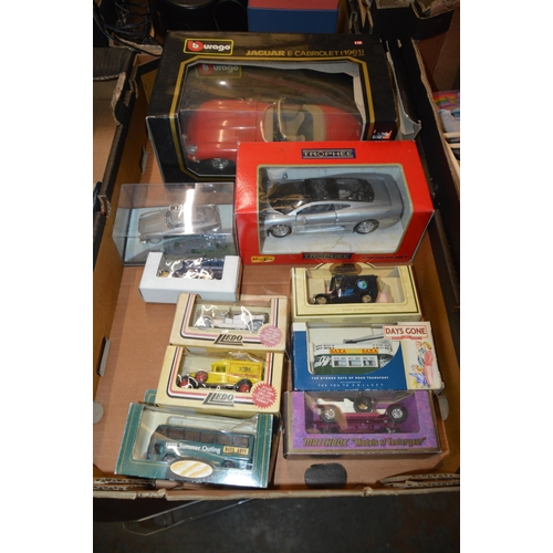 79 - box of toy cars, lledo, matchbox etc.