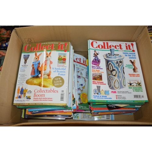 83 - box of collect it magazines