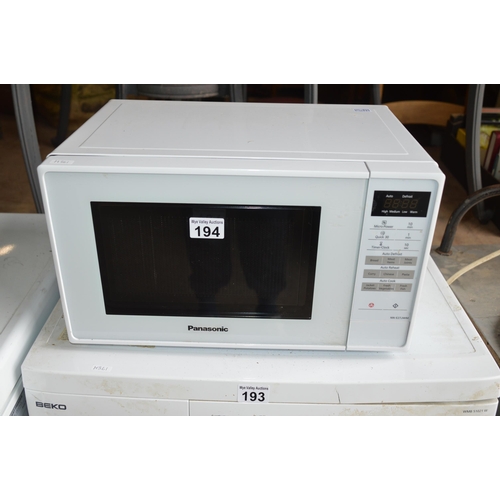 194 - panasonic microwave