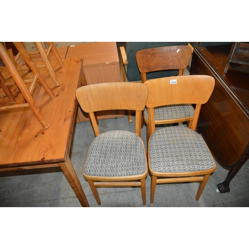 204 - 3 chairs