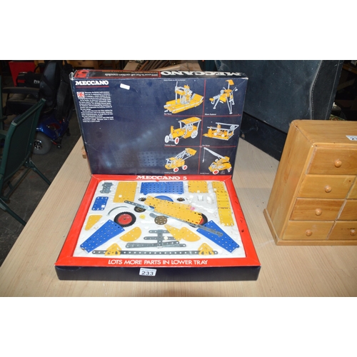 233 - vintage meccano set