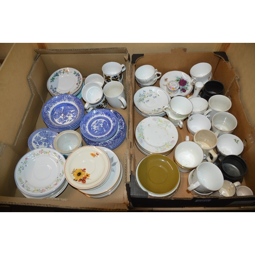 260 - 2 boxes of misc. china