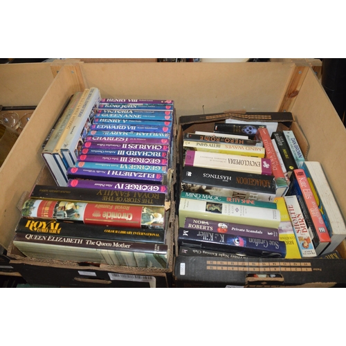 262 - 2 boxes of books