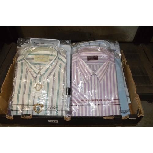 315 - box of new shirts