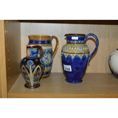 358 - royal doughton jugs