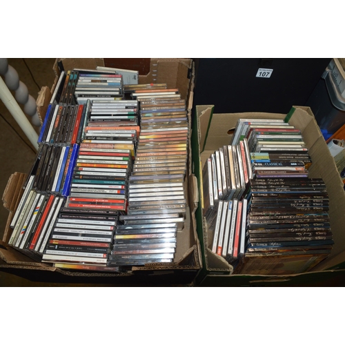 106 - 2 boxes of cds