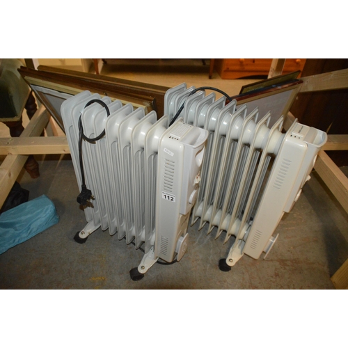 112 - 2 electric heaters