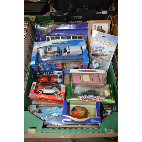 155 - box of model cars