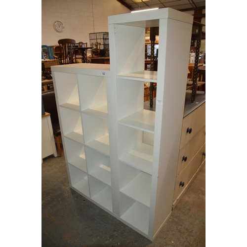 182 - 2 x storage shelves