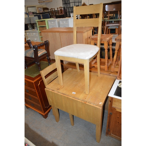 199 - table & 2 chairs