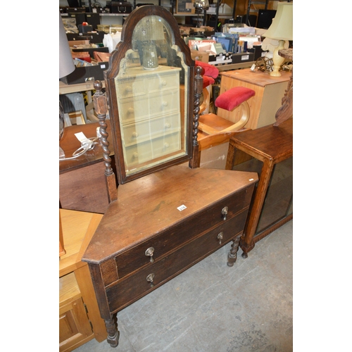 216 - corner dressing table