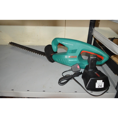 24 - bosch hedge trimmer