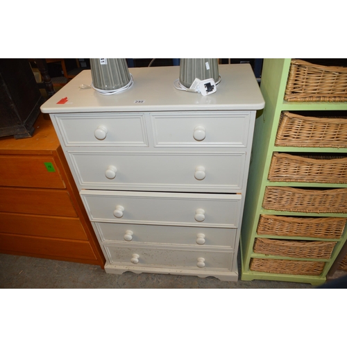 240 - chest of drawers