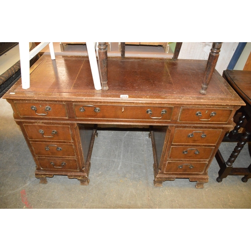 259 - twin pedestal desk