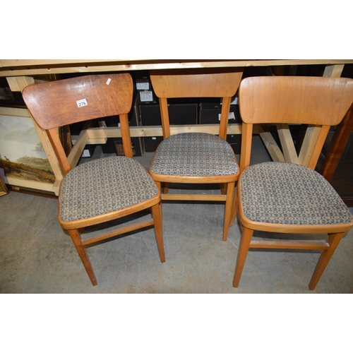 276 - 3 chairs