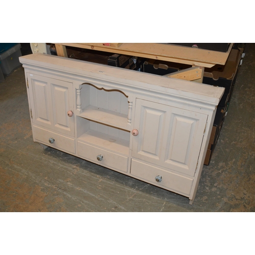 331 - painted kitchen wall unit