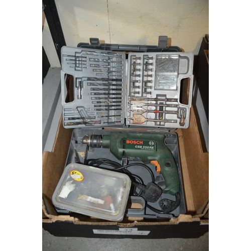 34 - bosch drills & drill bits