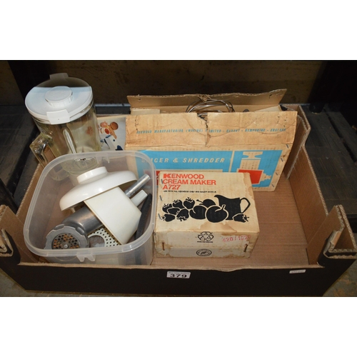 379 - box of kitchen items