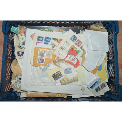 438 - crate of stamps