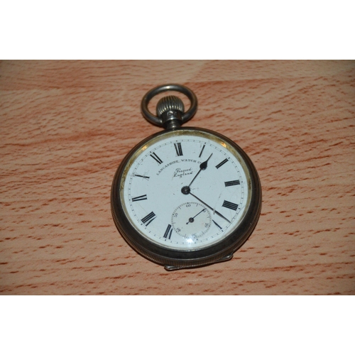 474 - silver cased pocket watch