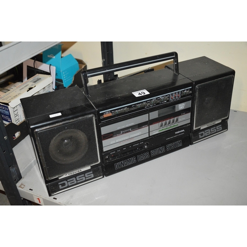 49 - toshiba sound system