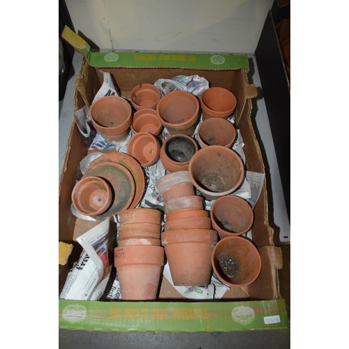 7 - box of terracotta pots