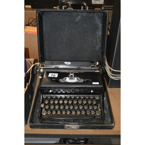 70 - royal typewriter