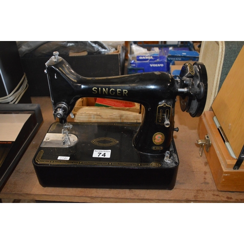 74 - singer sewing machine