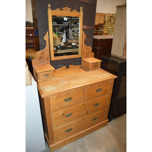 193 - pine dressing table