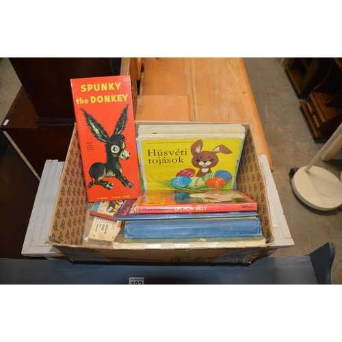 194 - box of childrens books