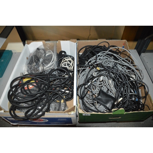 51 - 2 boxes of cables