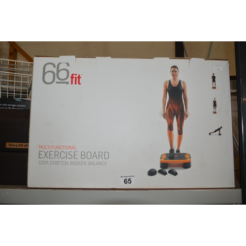 65 - excercise board