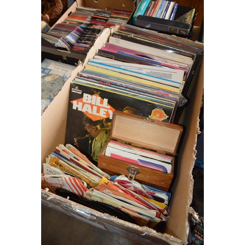 128 - box of vinyl