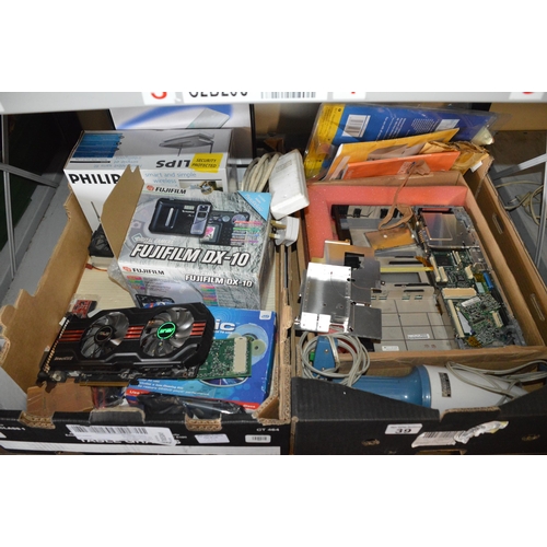 39 - 2 box of computer items