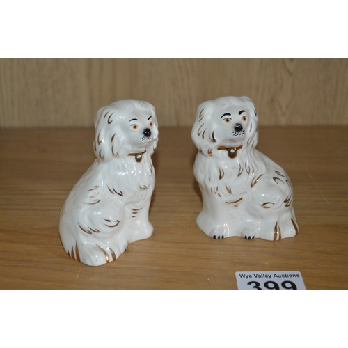 399 - 2 small beswick dogs