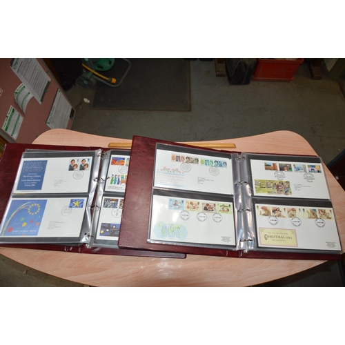 405 - 2 albums of first day cover stamps