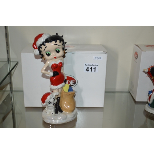 411 - collectable betty boop figurine, by wade