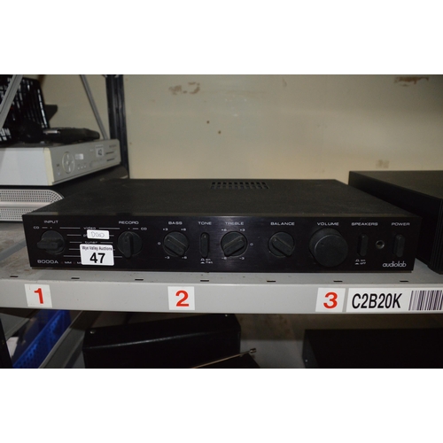 47 - audiolab 8000A amplifier