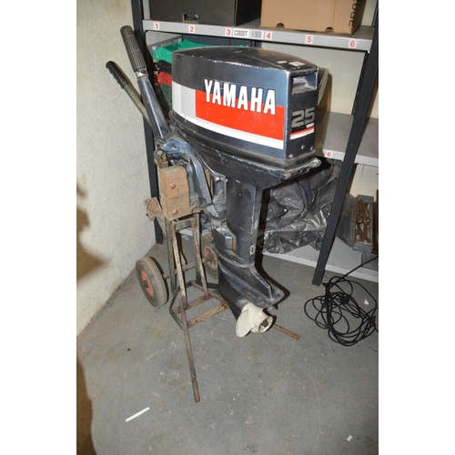 5 - yamaha 25 outboard engine