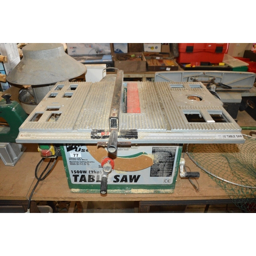 77 - table saw