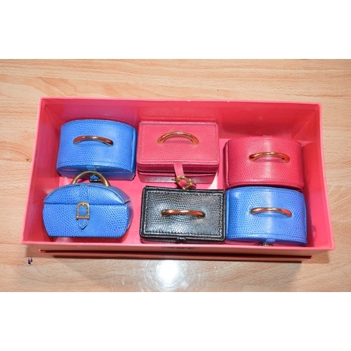 397 - qty of miniature jewellery boxes