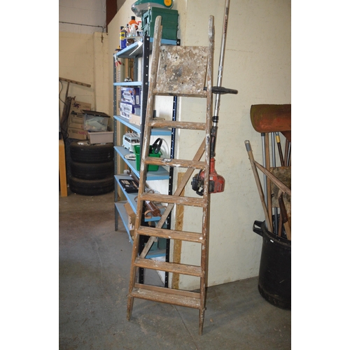1 - wooden ladder