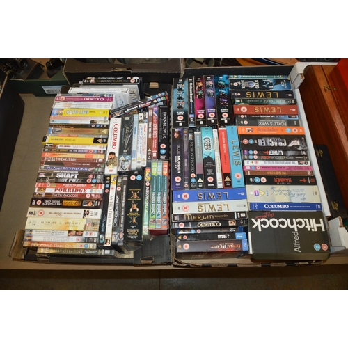 104 - 2 boxes of dvds