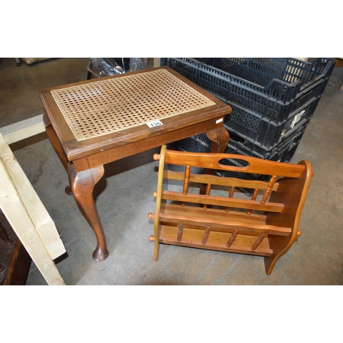 135 - table & magazine rack