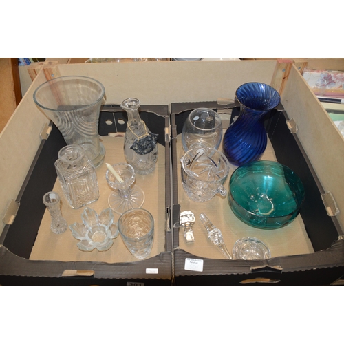 301 - 2 boxes of glassware