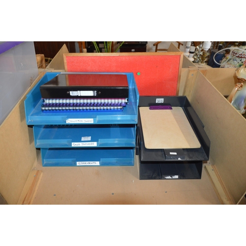 313 - 2 letter trays