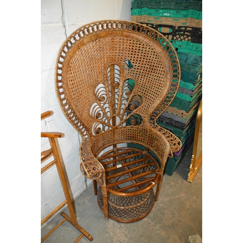 317 - peacock chair